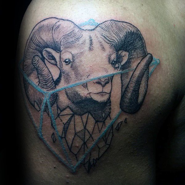 tatouage signe belier 114