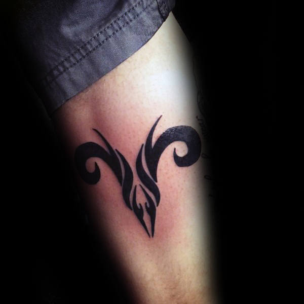 tatouage signe belier 186