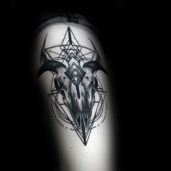 tatouage signe belier 75