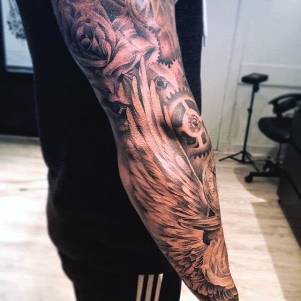 tatouage ailes 177