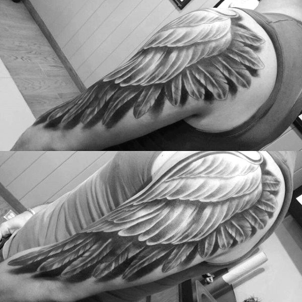 tatouage ailes 33
