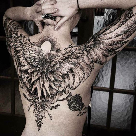 tatouage ailes 405