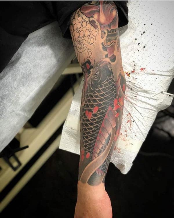 tatouage koi 163