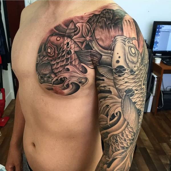 tatouage koi 175