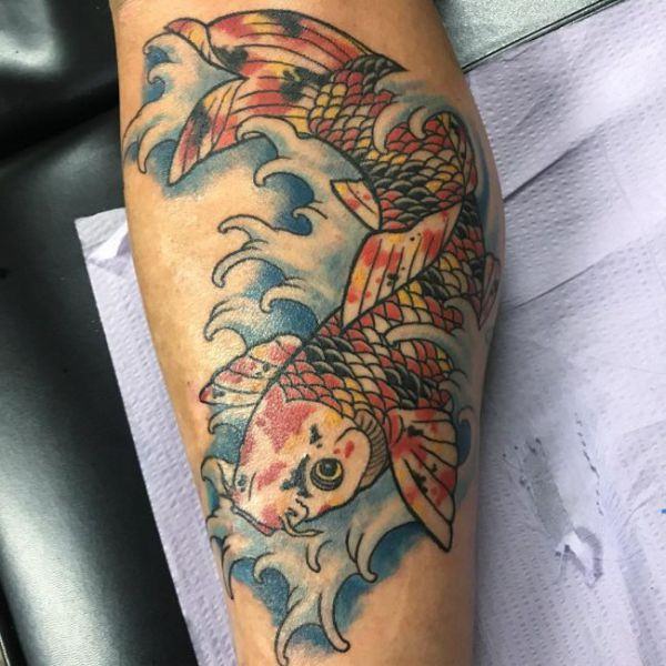 tatouage koi 405