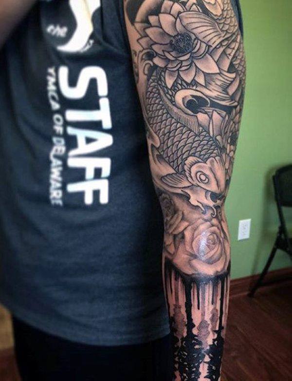 tatouage koi 461