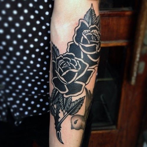 tatouage rose 01