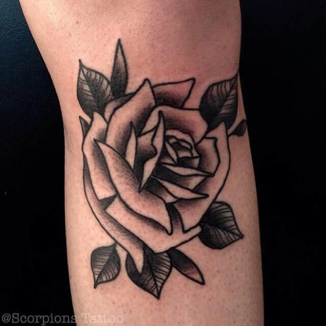 tatouage rose 07