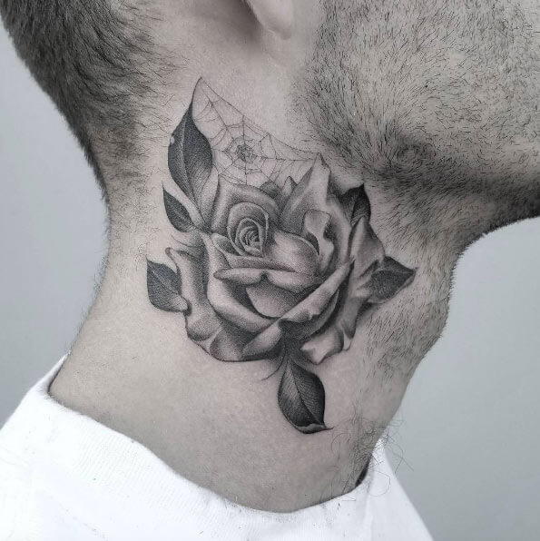 tatouage rose 13