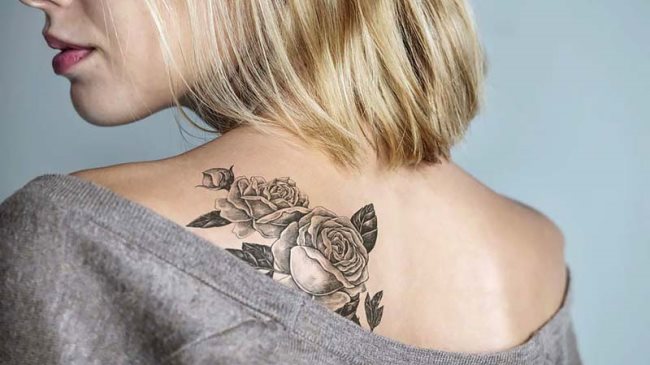 tatouage rose 245