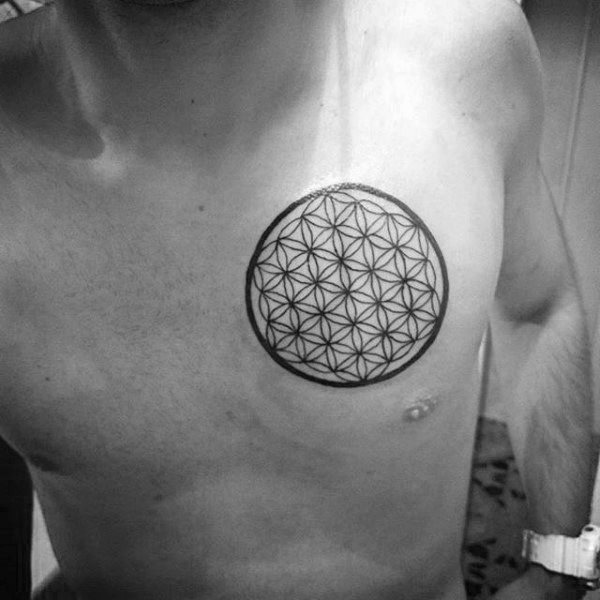 tatouage fleur de la vie 249
