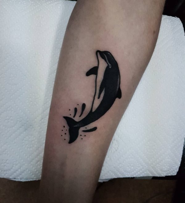 tatouage dauphin 173