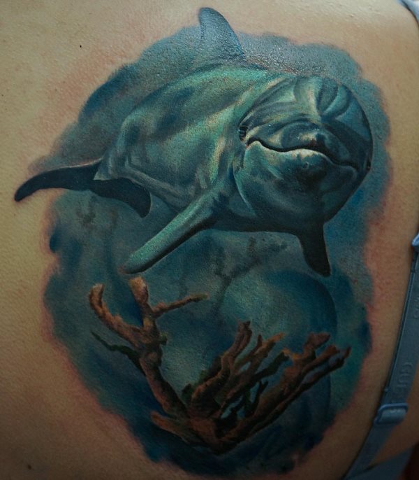 Symbolisme des tatouages de dauphins: 70 Dessins
