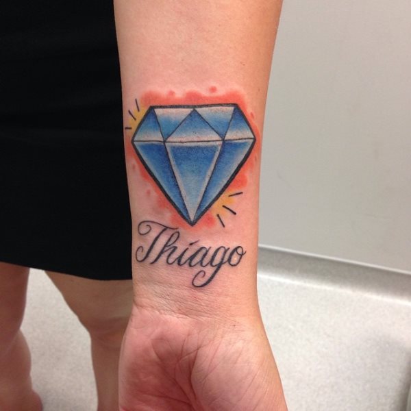 tatouage diamant 164
