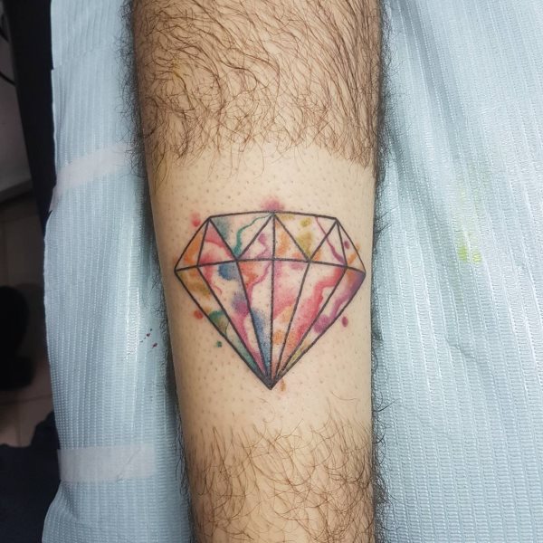 tatouage diamant 278
