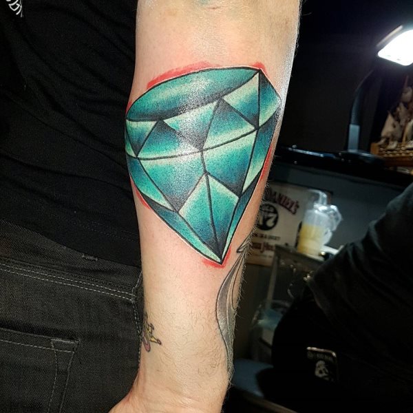 tatouage diamant 287