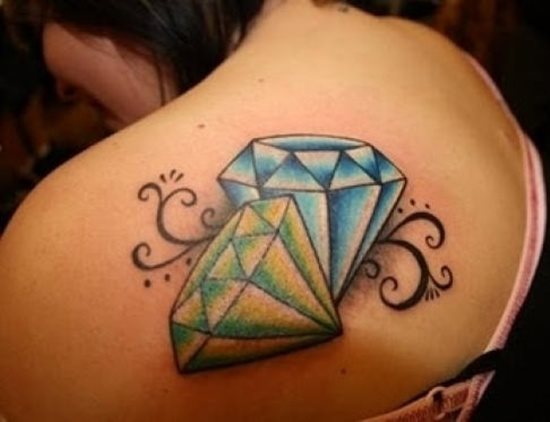tatouage diamant 311