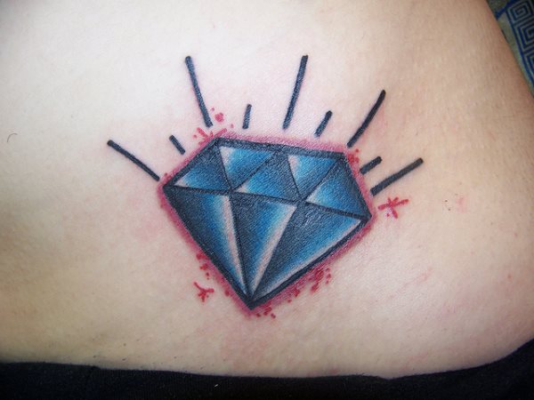 tatouage diamant 44