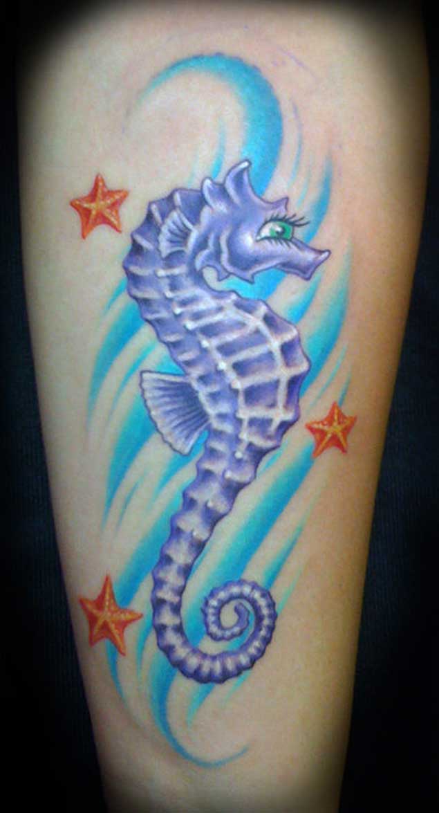tatouage hippocampe 218