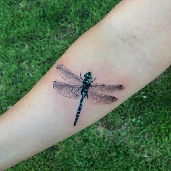 tatouage libellule 278