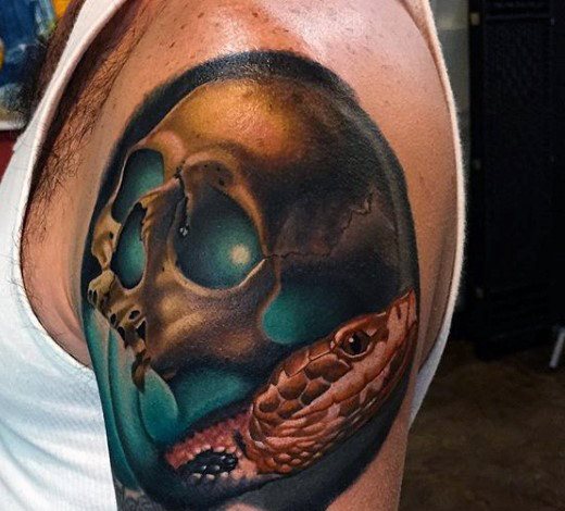 tatouage serpent 146