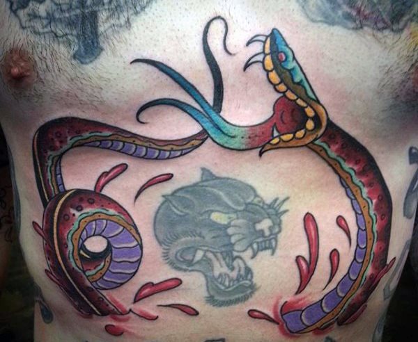 tatouage serpent 23