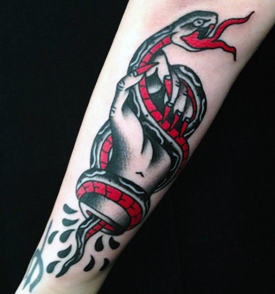 tatouage serpent 26