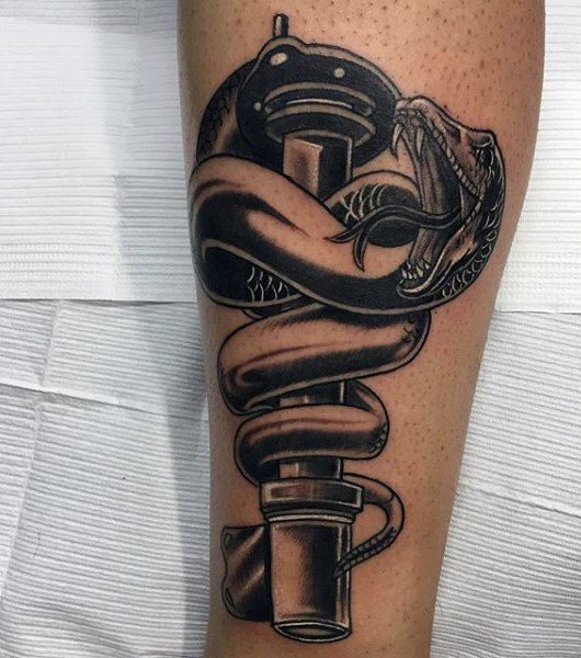tatouage serpent 47
