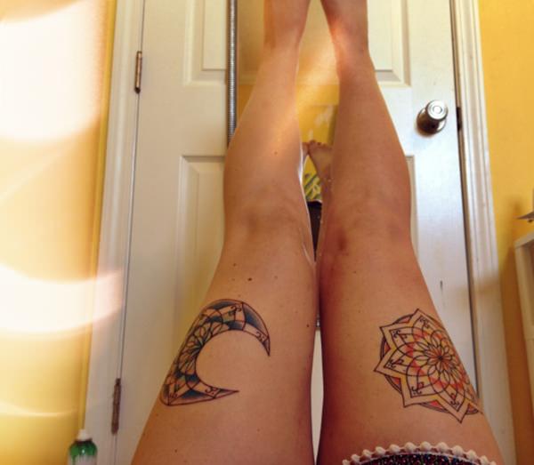 tatouage soleil 11