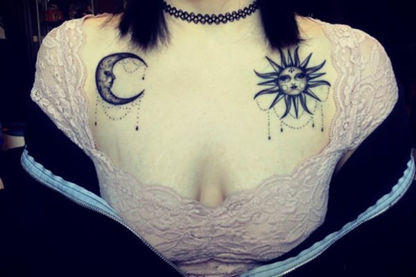 tatouage soleil 164