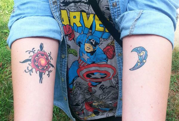 tatouage soleil 20