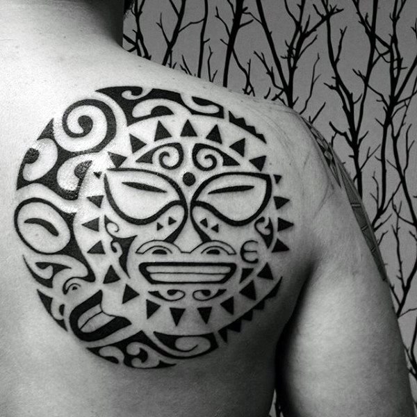 tatouage soleil 245