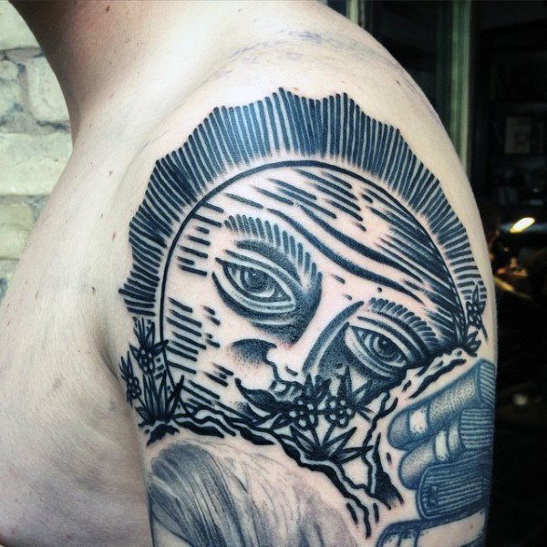 tatouage soleil 329