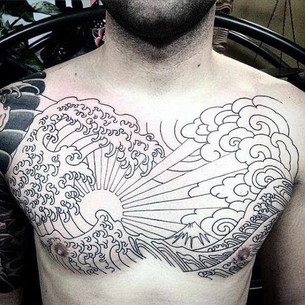 tatouage soleil 347