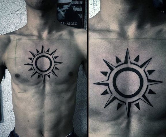 tatouage soleil 389