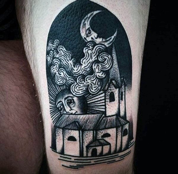 tatouage soleil 425