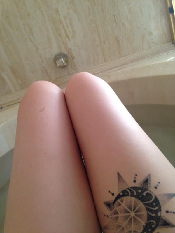 tatouage soleil 62