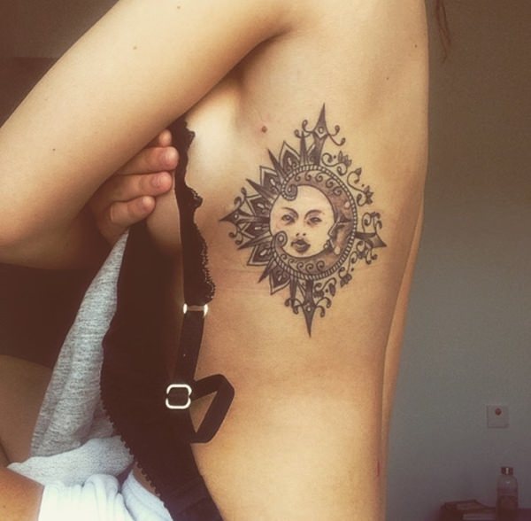 tatouage soleil 92
