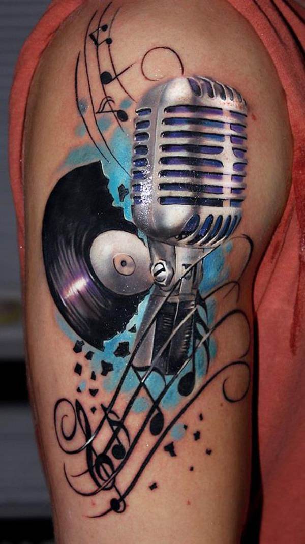 tatouage musique 159