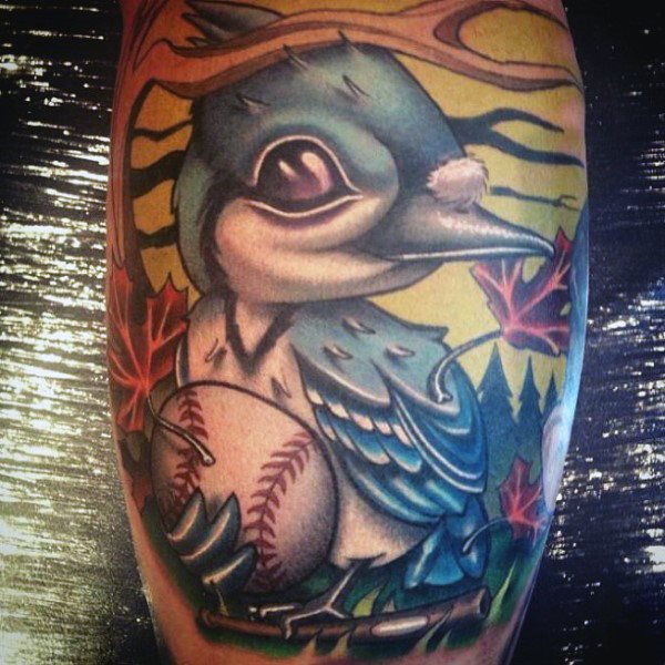 tatouage baseball 19
