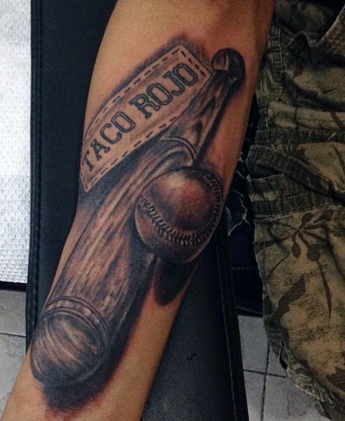 tatouage baseball 58