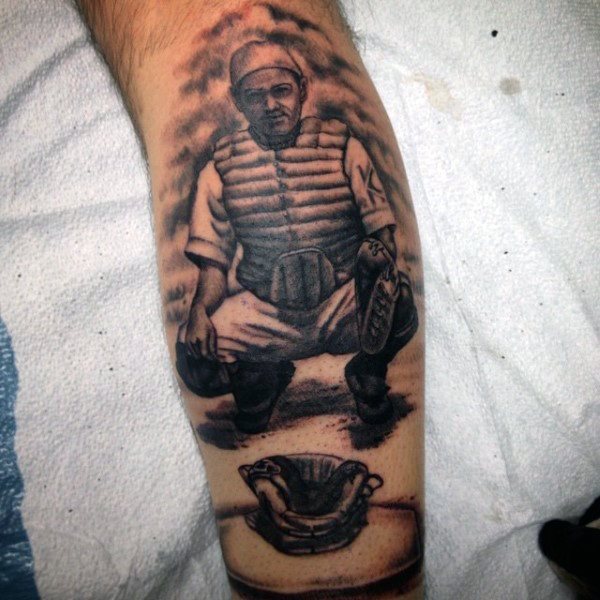 tatouage baseball 70