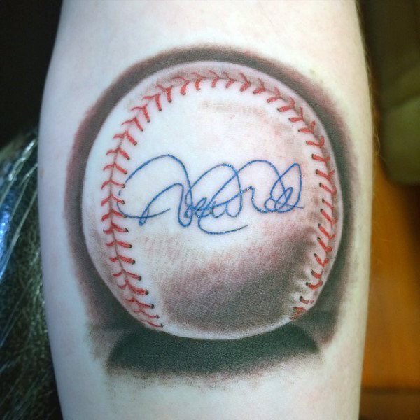 tatouage baseball 82