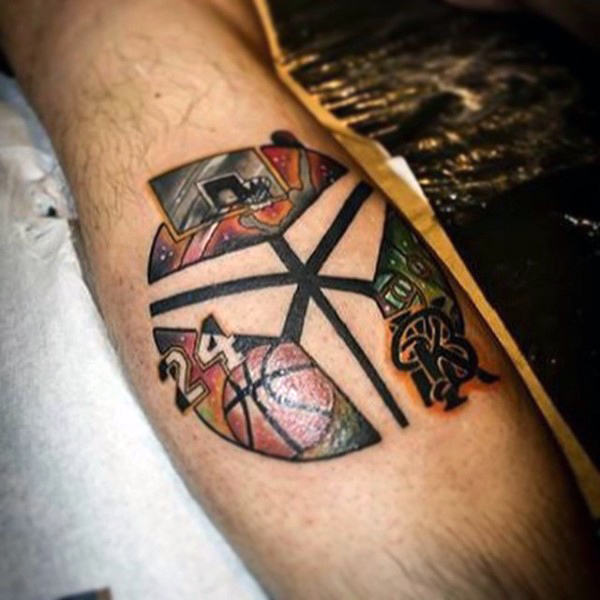 tatouage basket 28