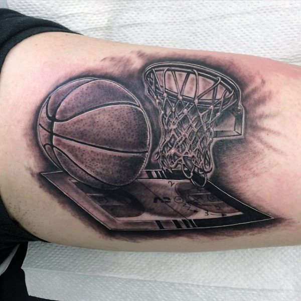 tatouage basket 40