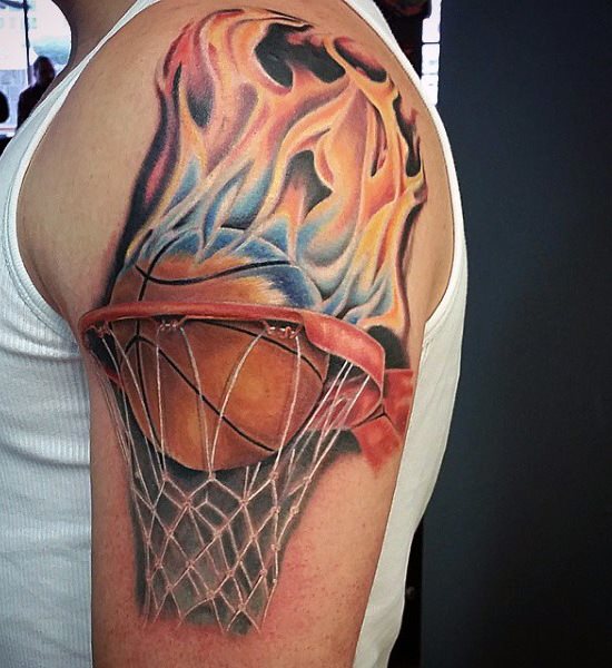 tatouage basket 46