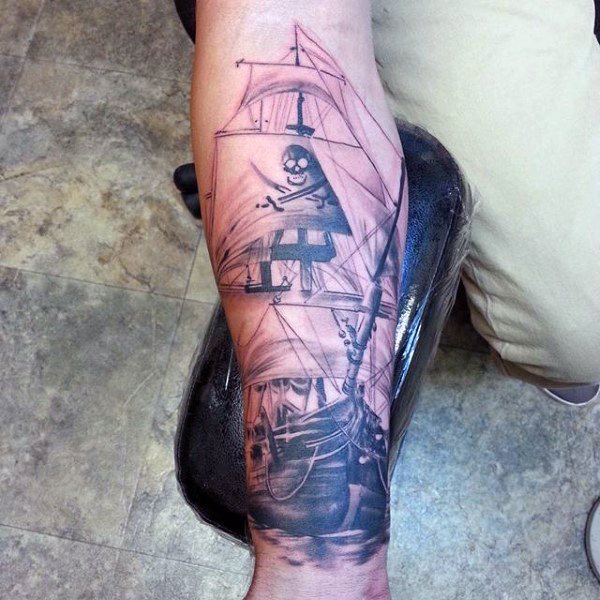 tatouage bateau 04