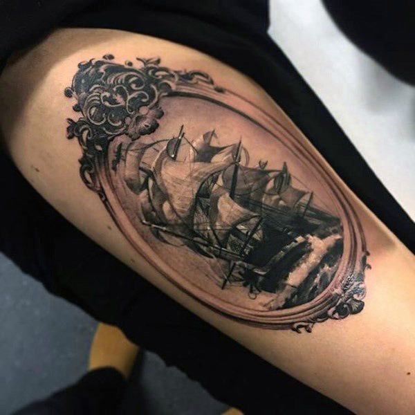 tatouage bateau 142