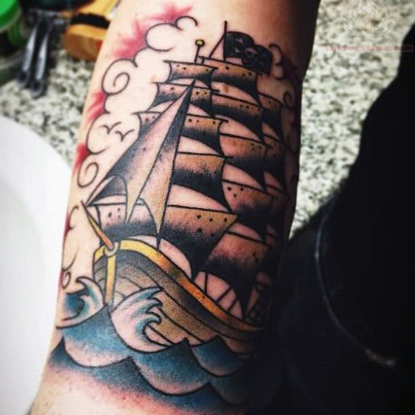 tatouage bateau 163