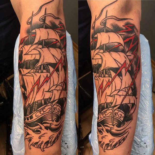 tatouage bateau 181